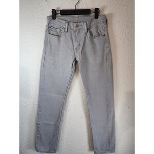 Levis 511 Jeans Women's Size 29x32 Gray Slim Straight Leg Pants